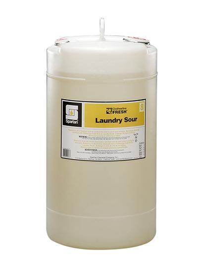 Clothesline Fresh® Laundry Sour 8 Mild Scent 15 GAL Acidic 1/Drum
