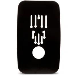 Wall Plate 12.4X7.5X0.12 IN Graphite 18/Case