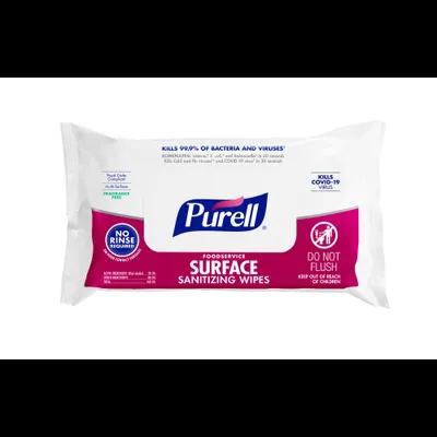 Purell® Flowpack Sanitizer 7.36X4.33X2.17 IN Wipe 72 Count/Pack 12 Packs/Case 864 Count/Case