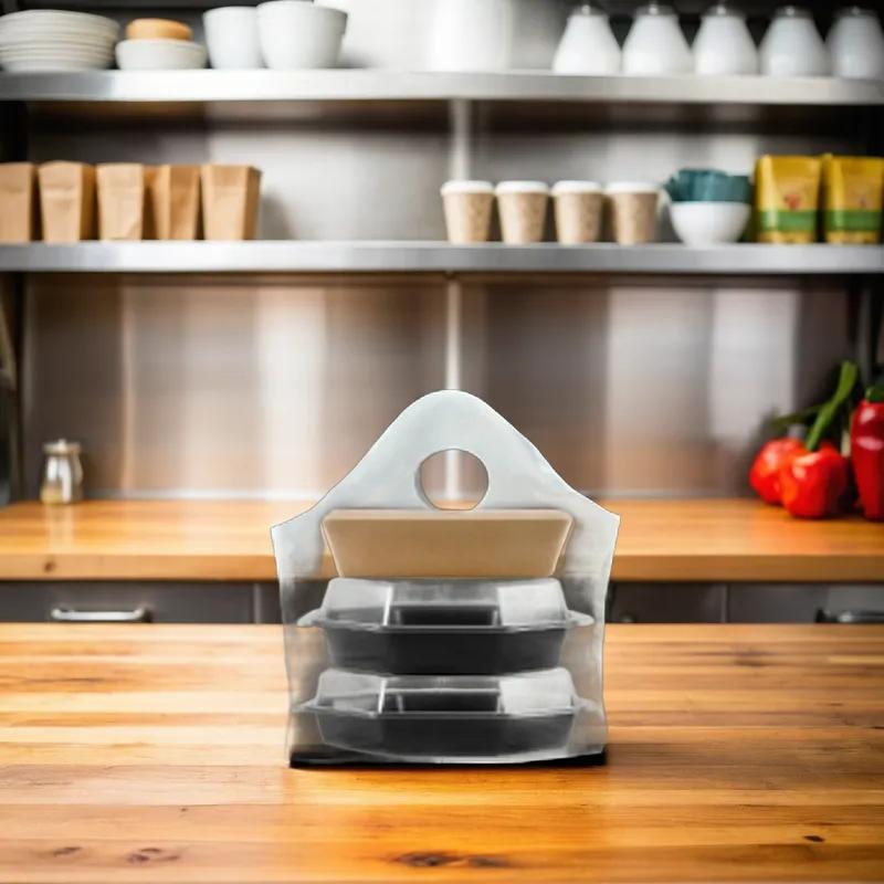 Bag 15x14+5BG White With Wave Top Closure 1000/Case