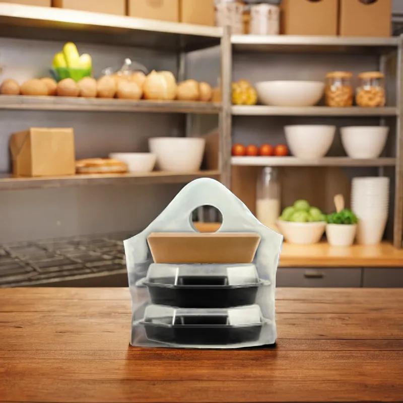 Bag 15x14+5BG White With Wave Top Closure 1000/Case