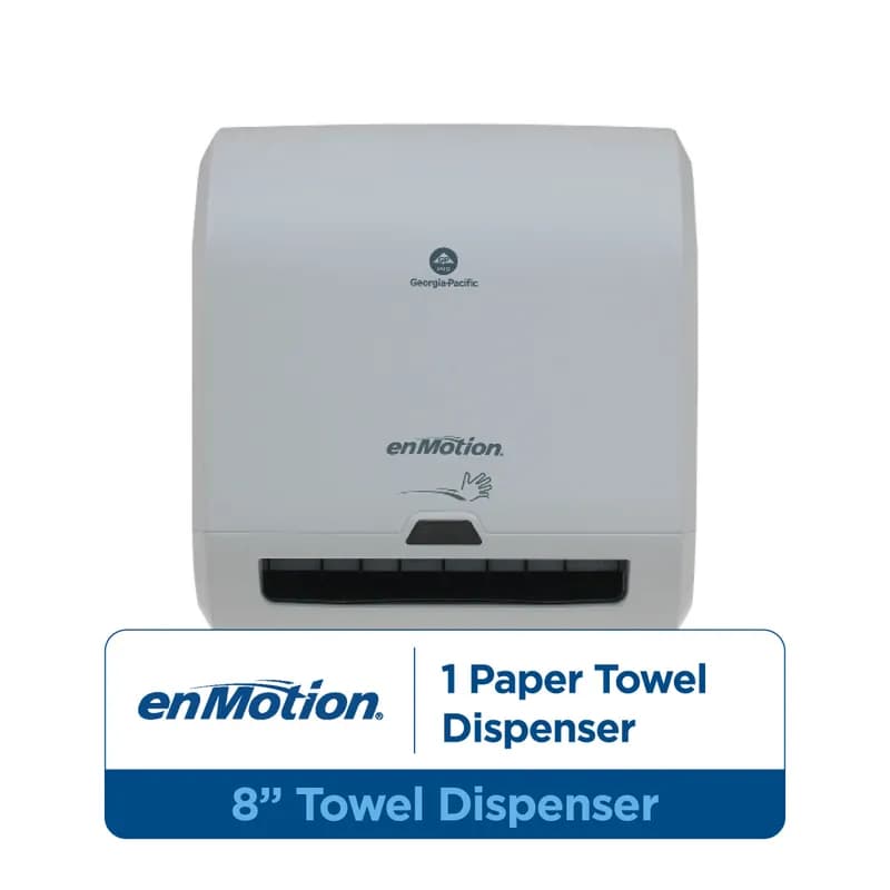 enMotion® Paper Towel Dispenser Gray Automatic Touchless Intuition Sensor 1/Each