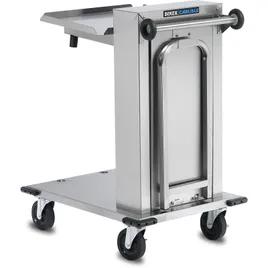Dinex® Transport Rack 22.75X37.75 IN Silver Stainless Steel High Capacity Single Stack On Wheels 1/Each