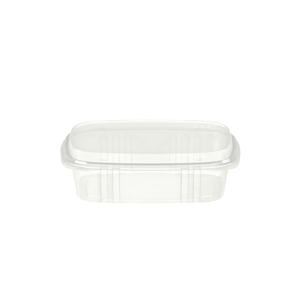 SelloPlus Deli Container Hinged With Dome Lid Medium (MED) 24 OZ Clear 200/Case
