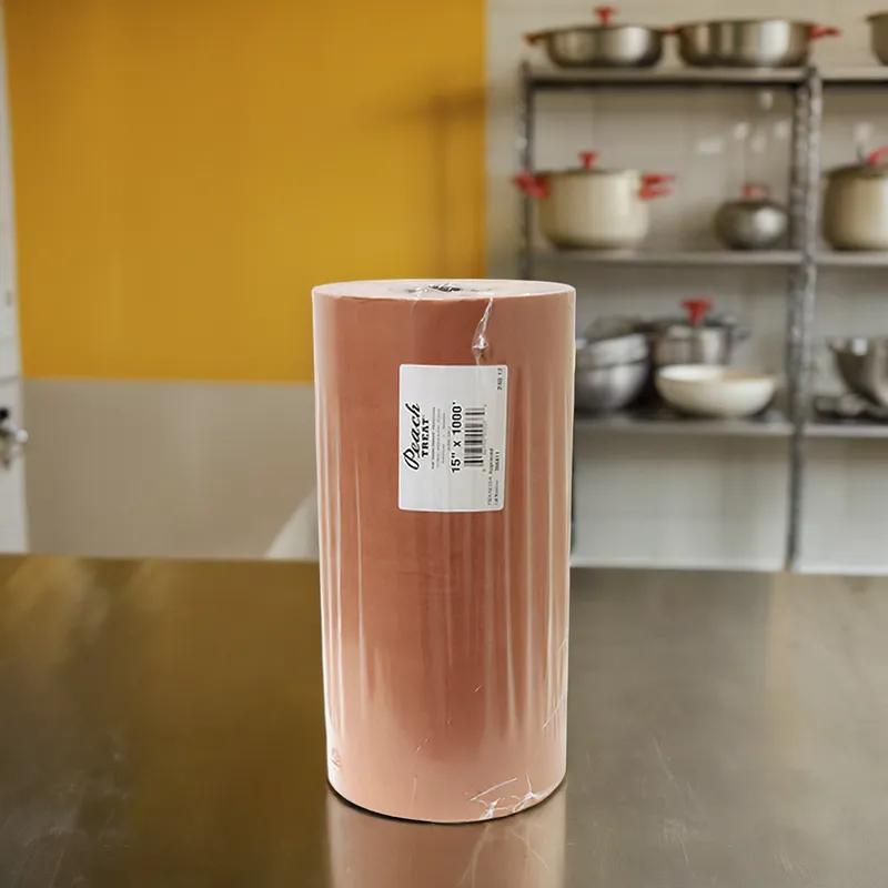 Multi-Purpose Steak & Butcher Paper Roll 15IN X1000FT Peach Treated 1/Roll