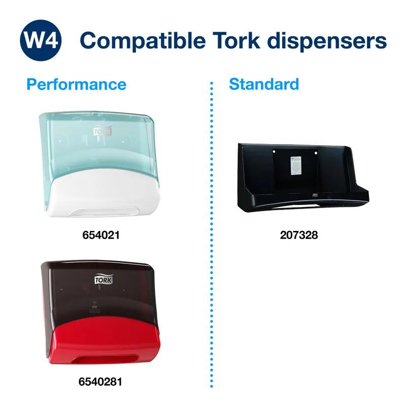 Tork Cleaning Cloth 6.417X5.512 IN Folded: 1.693X5.512 IN 1 Gray Embossed Refill Industrial 480/Case