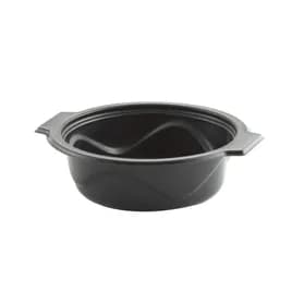 Bowl 16 OZ PP Black Round Microwave Safe Cut Resistant 250/Case