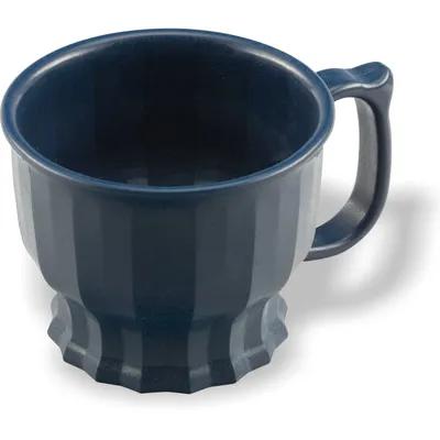 Dinex® Tropez® High Temperature Cup Mug 8 FLOZ PP Glass Blue High Heat Reusable 48/Case
