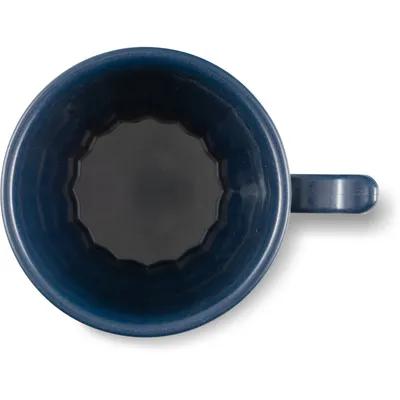 Dinex® Tropez® High Temperature Cup Mug 8 FLOZ PP Glass Blue High Heat Reusable 48/Case
