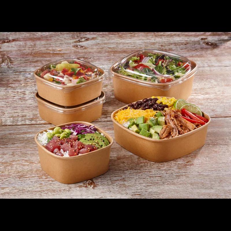 Bowl 12 OZ Paper Kraft Square 300/Case