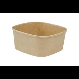 Bowl 16 OZ Paperboard Kraft Square 300/Case
