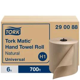 Tork Roll Paper Towel H1 7.68IN X700FT Kraft Standard Roll Refill 6 Rolls/Case