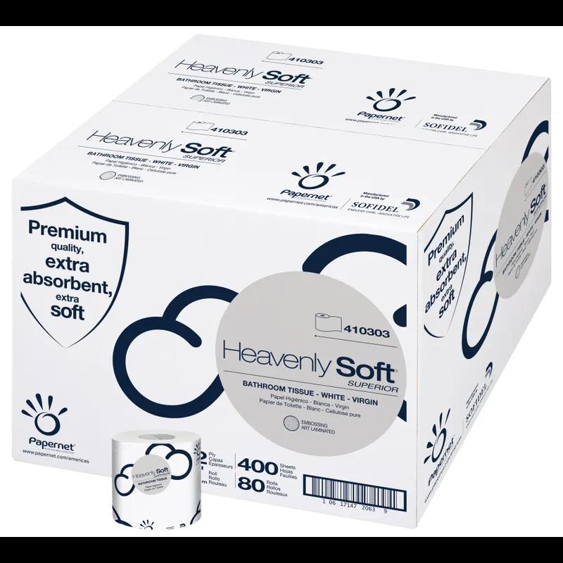 Heavenly Choice Toilet Paper & Tissue Roll 2PLY 80 Rolls/Case