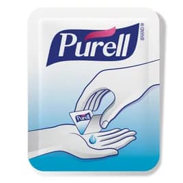 Purell® Hand Sanitizer Gel 0.04 OZ 1.5X0.13X2 IN Fragrance Free Individually Wrapped Advanced 2000/Case