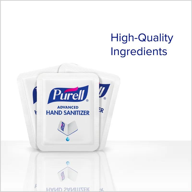 Purell® Hand Sanitizer Gel 0.04 OZ 1.5X0.12X2 IN Fragrance Free Individually Wrapped Advanced 2000/Case