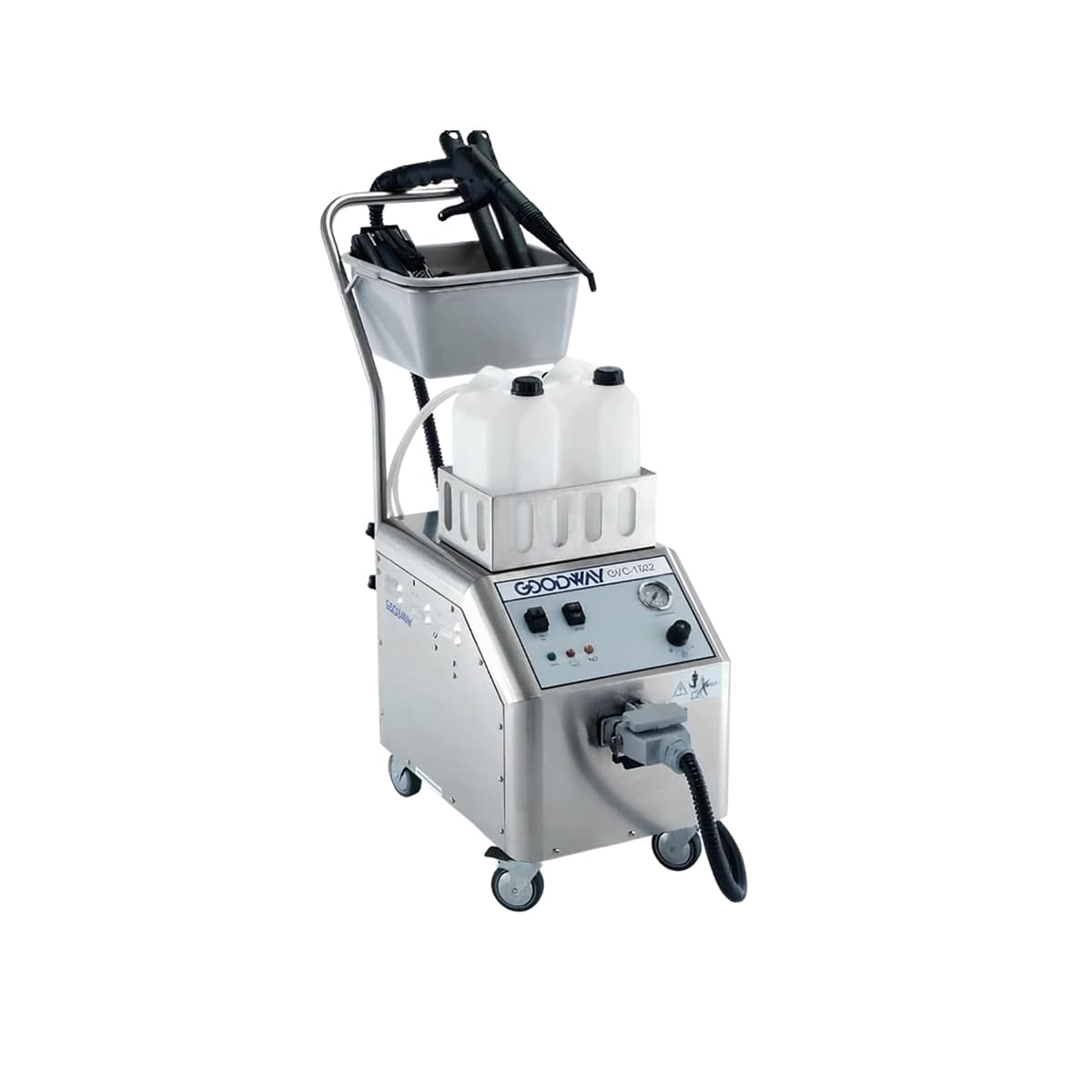 Commercial Use Vapor Steam Cleaner 1.3 GAL Stainless Steel Tools Continuous Refill 1/Each