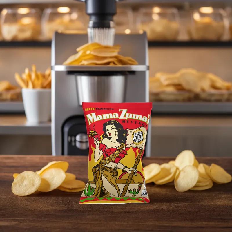 Mama Zuma's Revenge Habanero Potato Chips 30/Case
