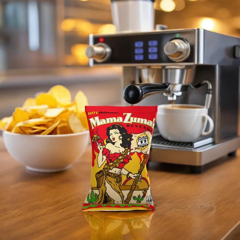 Mama Zuma's Revenge Habanero Potato Chips 30/Case
