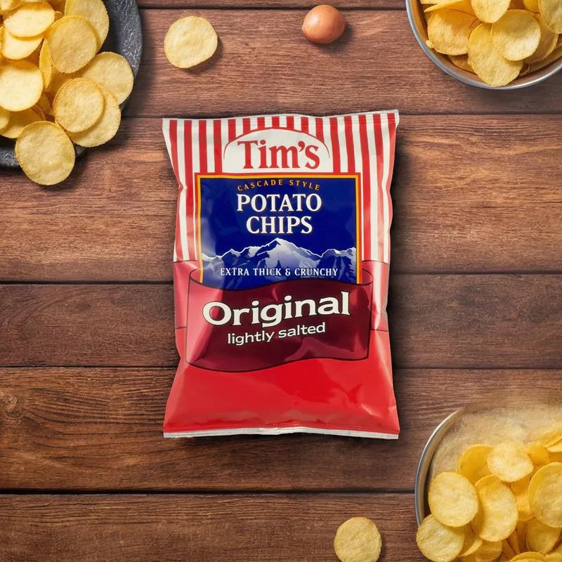 Tim's Cascade Snacks® Original Potato Chips 1.5 OZ 48/Case