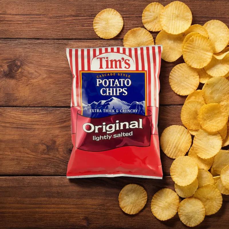 Tim's Cascade Snacks® Original Potato Chips 1.5 OZ 48/Case