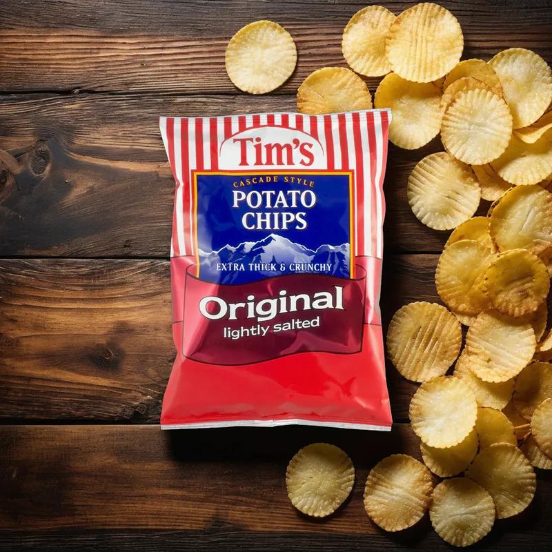 Tim's Cascade Snacks® Original Potato Chips 1.5 OZ 48/Case