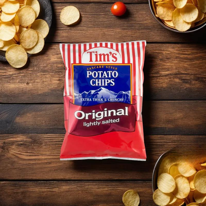 Tim's Cascade Snacks® Original Potato Chips 1.5 OZ 48/Case