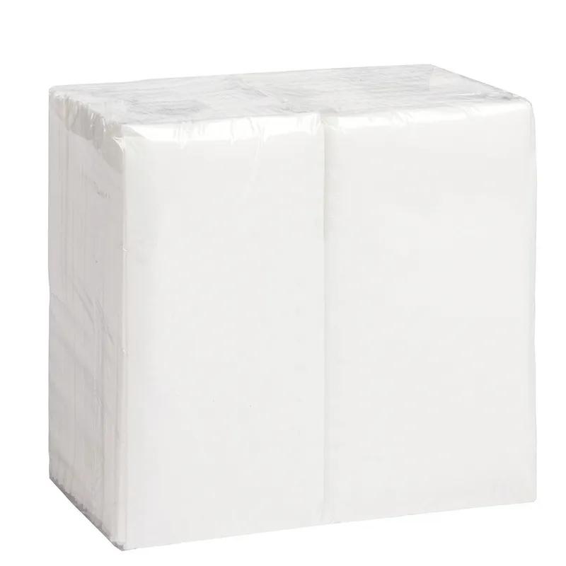 Folded Guest Towel 8.5X4.25 IN DRC Airlaid Paper White 1/6 Fold 100 Sheets/Pack 500 Sheets/Case