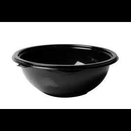 Super Bowl Salad Bowl 32 OZ PET Black Round 100/Case