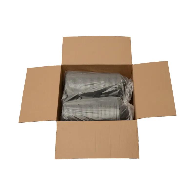 Super Bowl Salad Bowl 32 OZ PET Black Round 100/Case