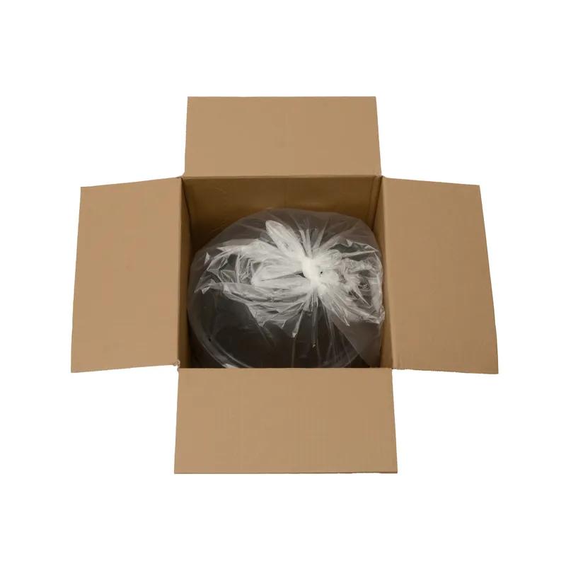 Super Bowl Salad Bowl 64 OZ PET Black Round 25/Case