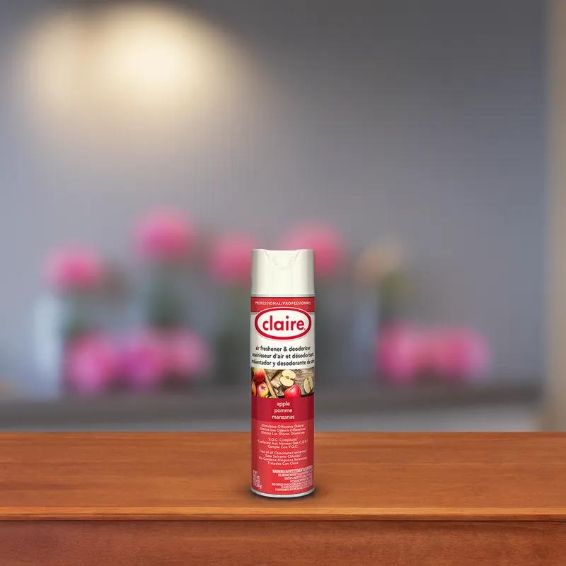 Claire Air Freshener & Deodorizer Apple Aerosol 20 FLOZ 12/Case