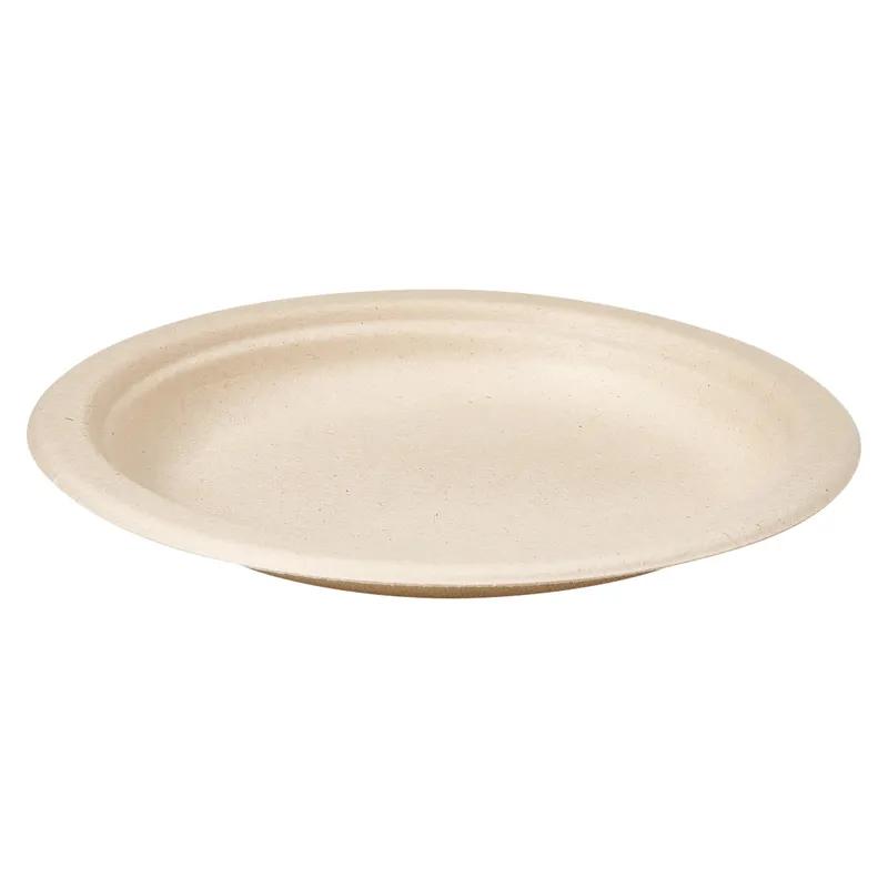 Victoria Bay Plate 6 IN Plant Fiber Brown Round 1000/Case
