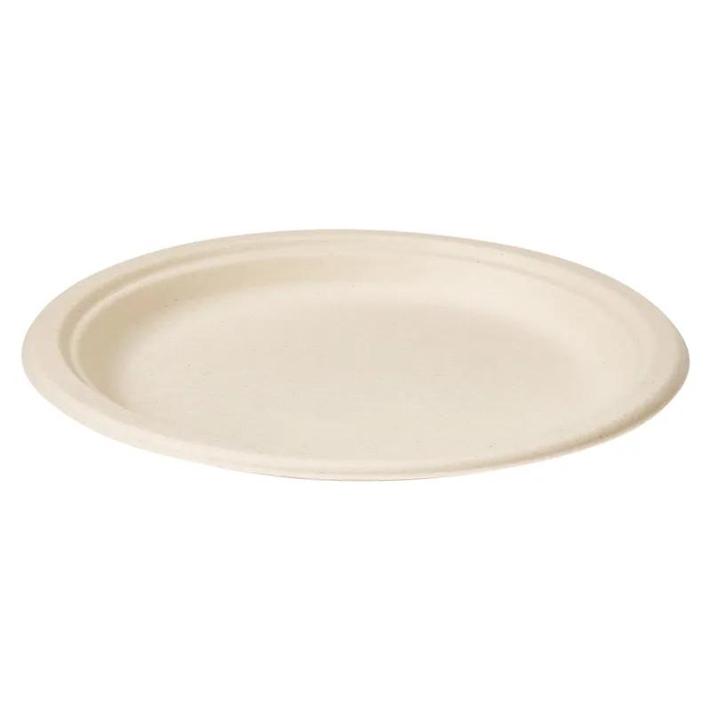 Victoria Bay Plate 8.75 IN Plant Fiber Brown Round 500/Case