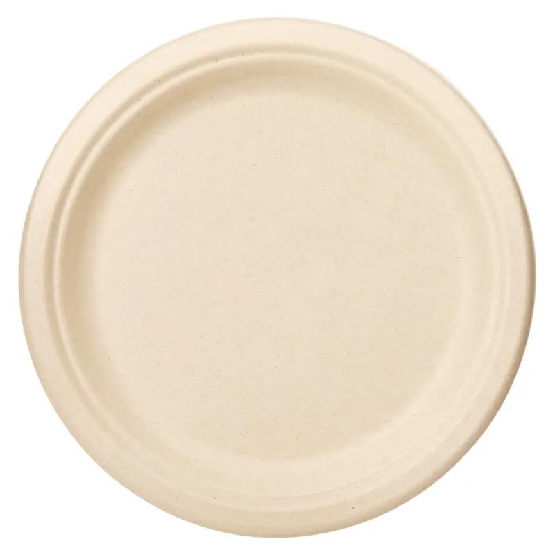 Victoria Bay Plate 8.75 IN Plant Fiber Brown Round 500/Case