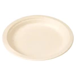 Victoria Bay Plate 7 IN Plant Fiber Brown Round 1000/Case