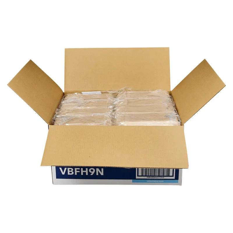 Victoria Bay Take-Out Container Hinged 9X9 IN Plant Fiber Brown Square 200/Case