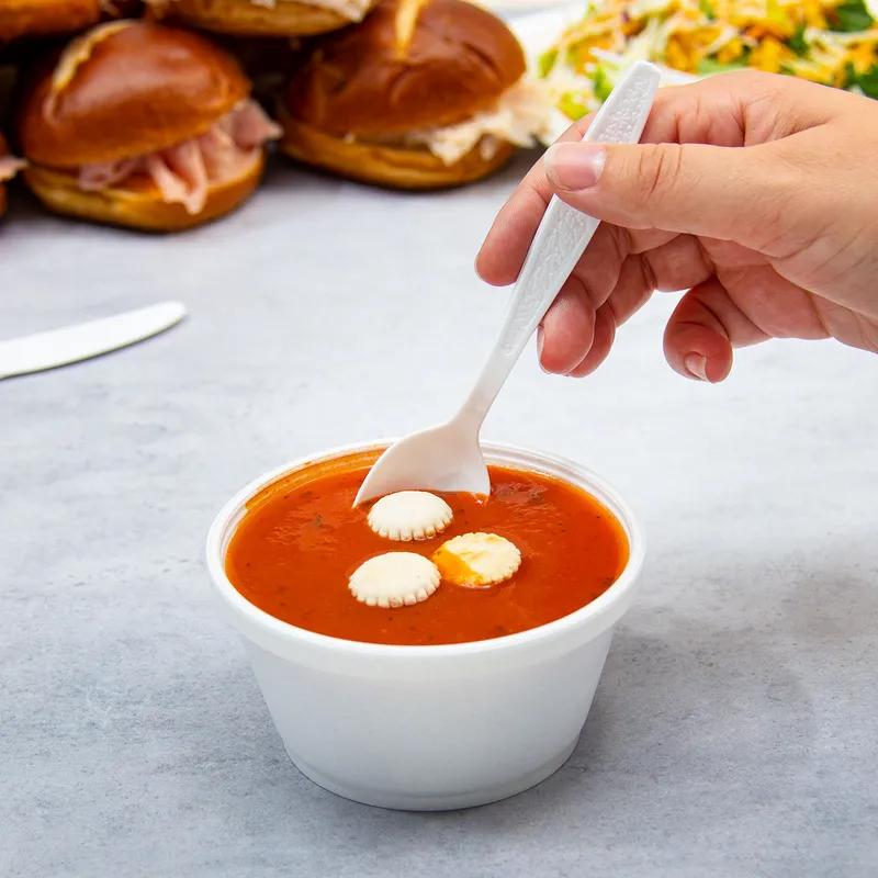 Solo® Guildware® Teaspoon 6.1 IN PS White Extra Heavy Duty 1000/Case