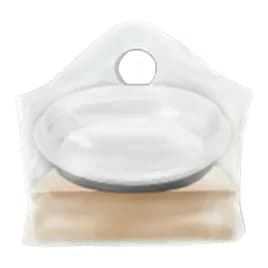 Wave Bag 19X18+9.5 IN Plastic 1.4MIL White 500/Case