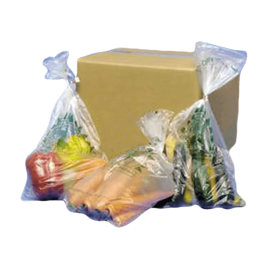 Produce Bag Roll 11X14 IN 13 LB 12MIC High Density 4/Case