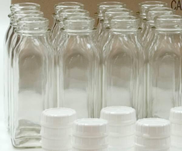 Bottle 16 FLOZ Glass 24/Case