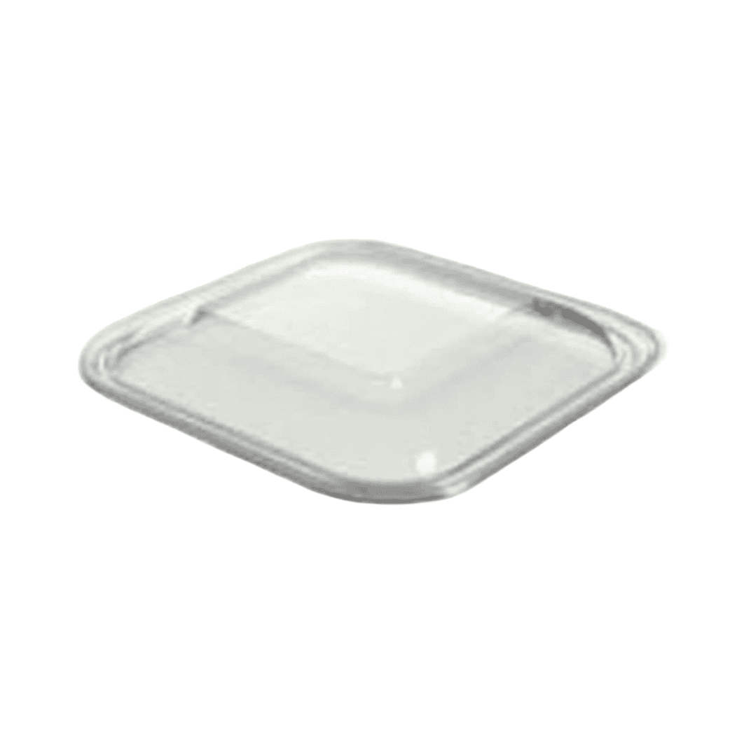 Thermosource Tooling Lid 9.25X9.25 IN 1 Compartment Plastic Clear For Container 400/Case