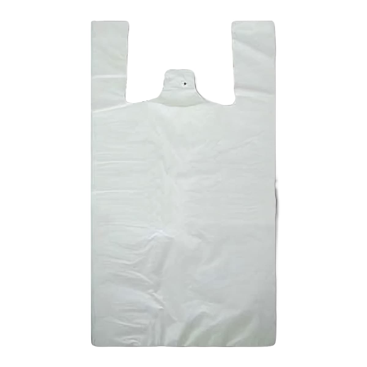 Bag 12X7X22 HDPE 17MIC White T-Sack 520/Case