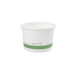 Food Container 32 OZ PLA Paper White 500/Case