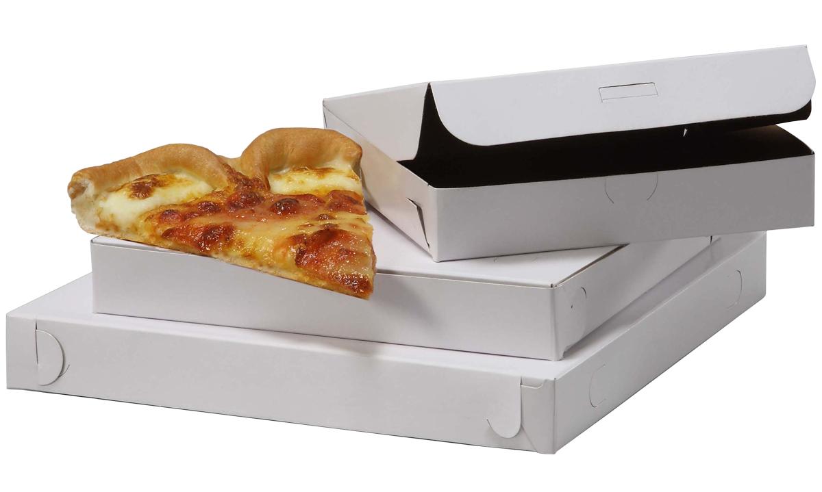 Pizza Box 10 IN Chipboard White 100/Case