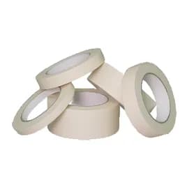 Masking Tape 1IN X60YD Natural Crepe Paper Adhesive 1/Roll
