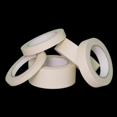 Masking Tape 1IN X60YD Natural Crepe Paper Adhesive 1/Roll