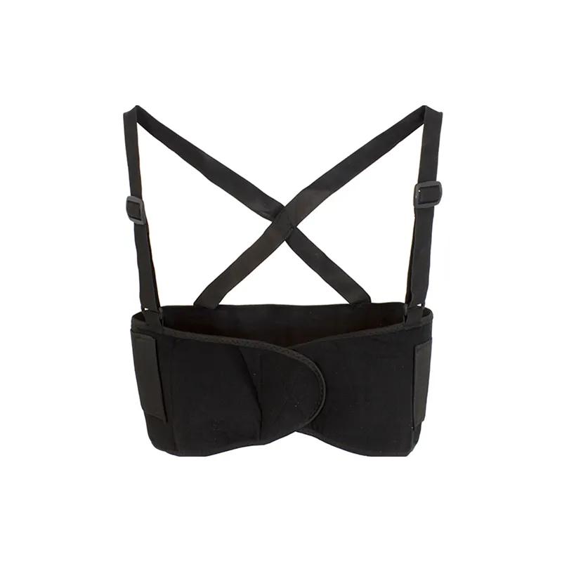 Support Belt XL Black Elastic Back 1/Each