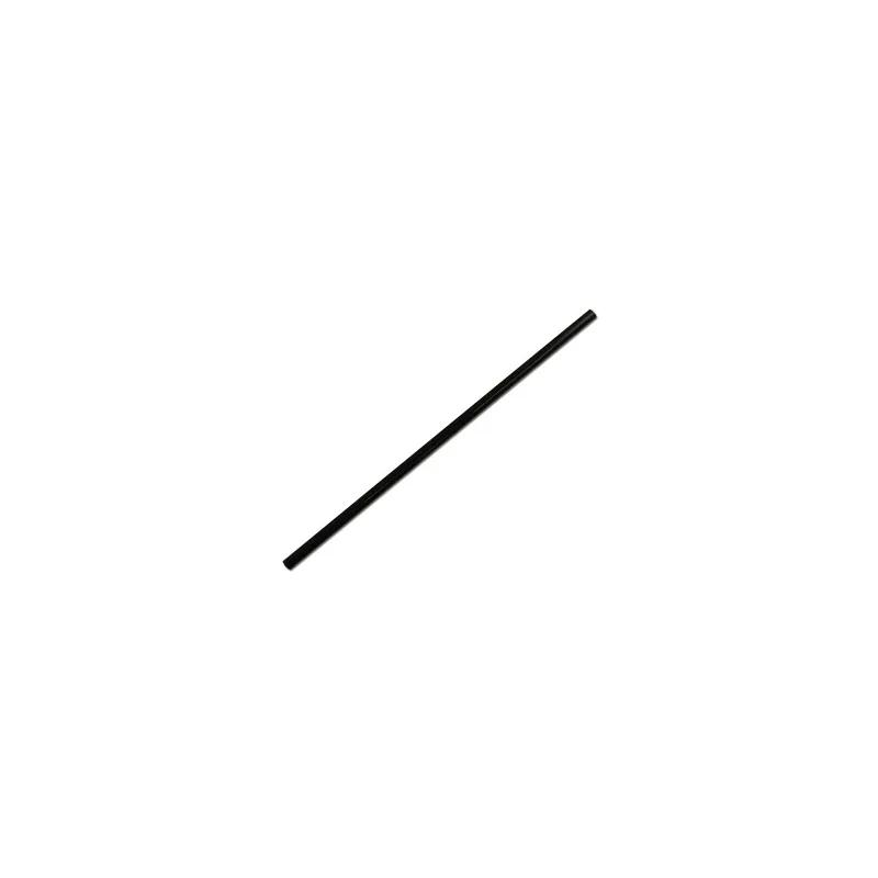 Giant Straw 7.75 IN Black Unwrapped 150 Count/Pack 10 Packs/Case 1500 Count/Case