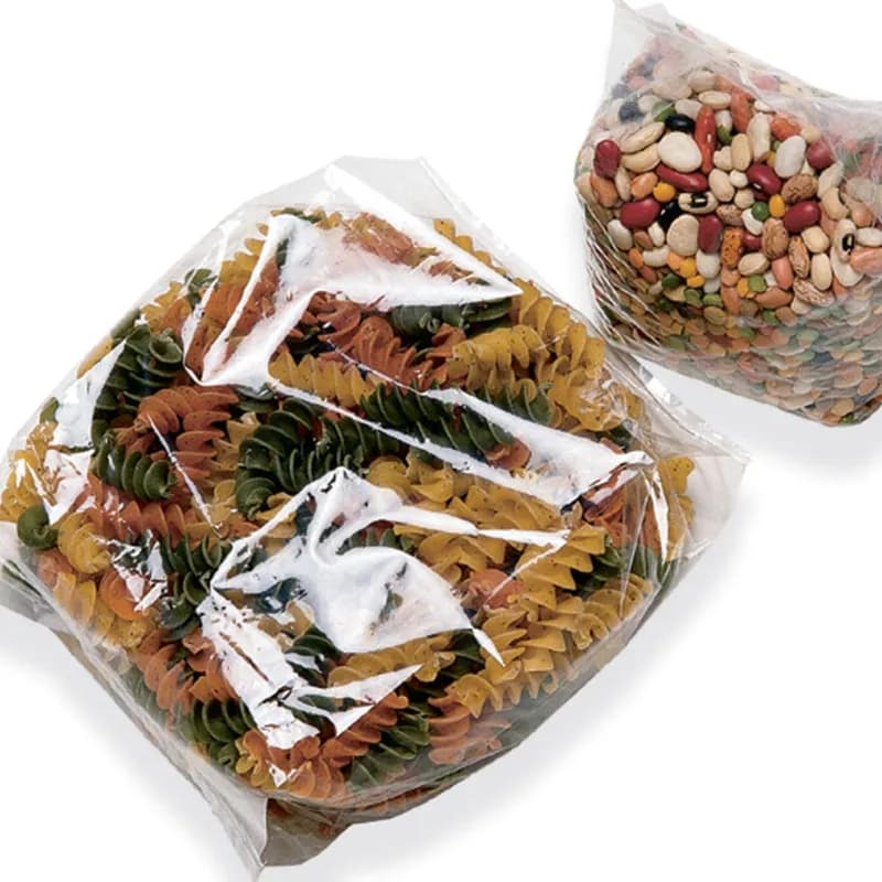 Bag 8X4X18 IN Polypropylene (PP) 1.5MIL Clear With Open Ended Closure Side Gusset 1000/Case