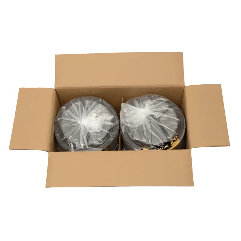 Plate 10.25 IN 3 Compartment PP Black Round 400/Case